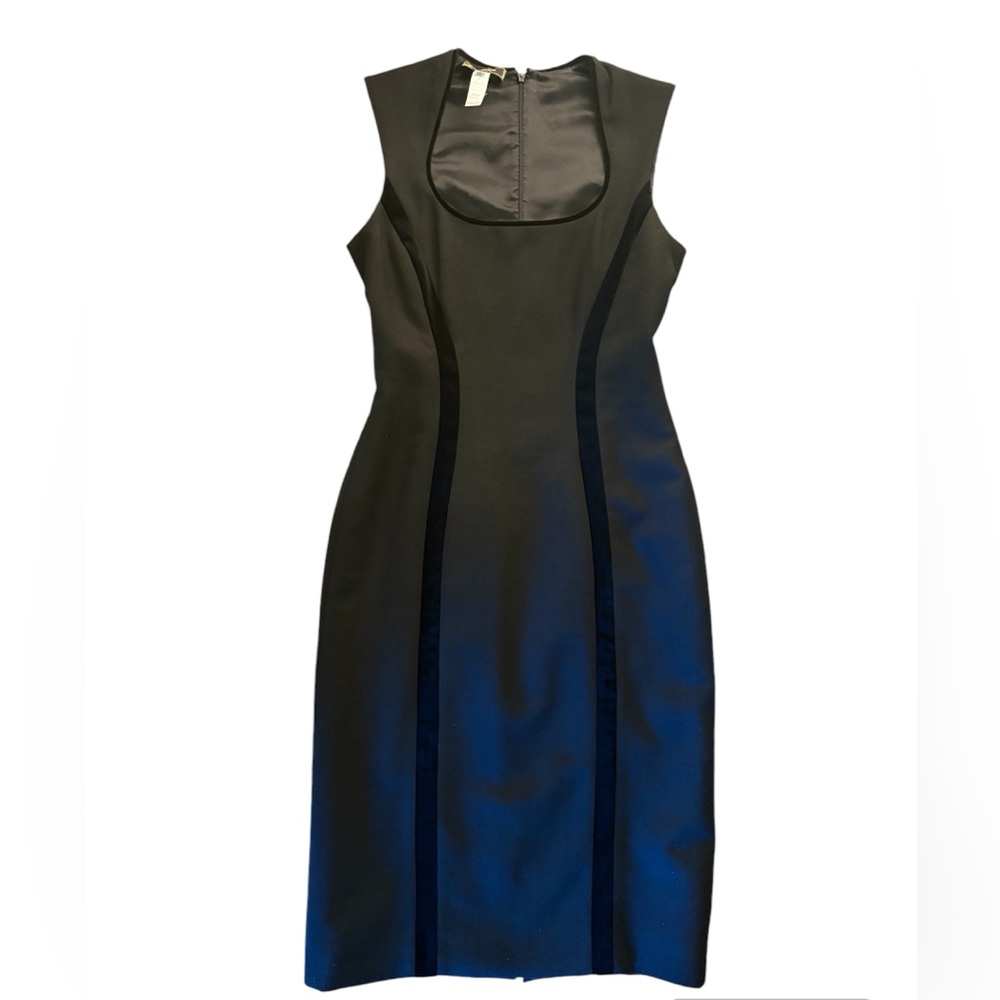Vintage Gianni Versace Classic Pencil Dress in Black